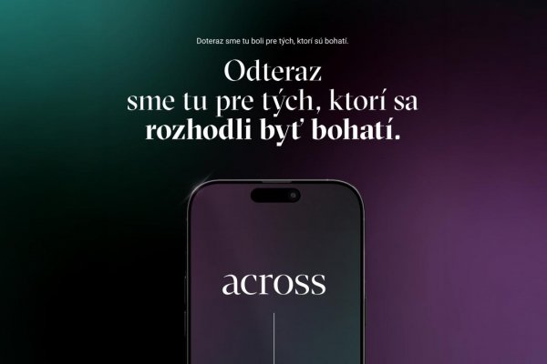 Na trhu je nová investičná digitálna platforma Across Wealth