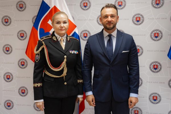 Jana Maškarová je prvou ženou prezidentkou Policajného zboru SR