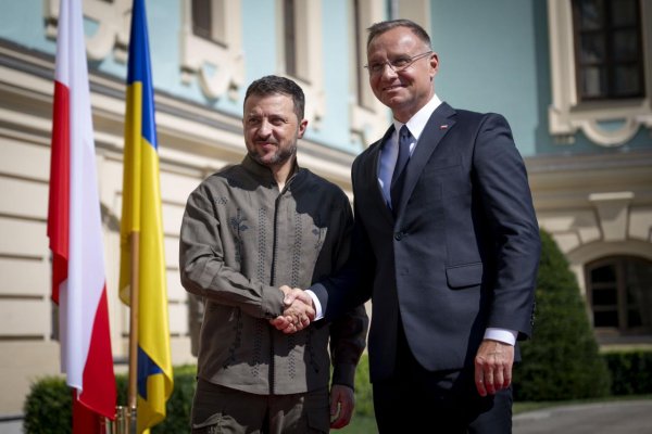 Poľský prezident Duda osobne oslávil Deň nezávislosti v Kyjeve