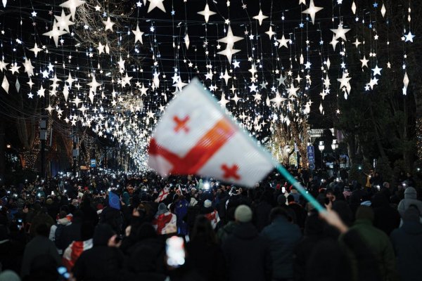 Gruzínsko: Nikdy s Ruskom!